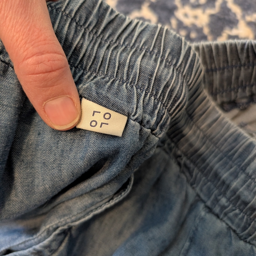 Oliver Logan Leonard Wide Leg Denim Pants M - Picture 4 of 6